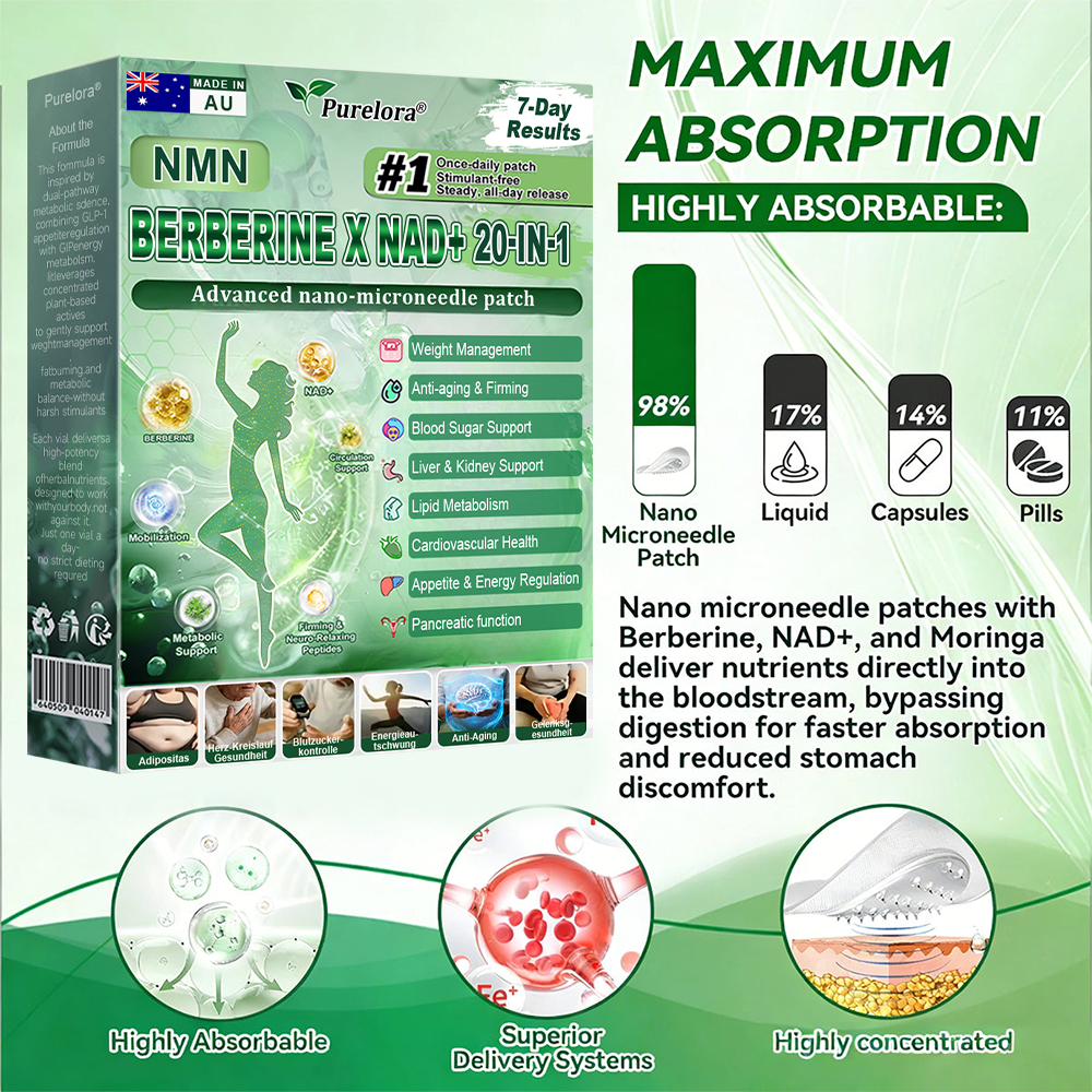 🇦🇺𝑶𝒇𝒇𝒊𝒄𝒊𝒂𝒍 𝑺𝒕𝒐𝒓𝒆  | 🏥purelora® 𝑴𝒐𝒓𝒊𝒏𝒈𝗮 · 𝗕𝗲𝗿𝗯𝗲𝗿𝙞𝙣𝙚 × 𝙉𝘼𝐃+ 20-𝐢𝐧-𝟏 𝗔𝗱𝘃𝗮𝗻𝗰𝙚𝙙 𝙉𝙖𝙣𝙤 𝙈𝙞𝙘𝙧𝙤𝙣𝙚𝙚𝐝𝐥𝐞 𝐏𝐚𝐭𝙘𝙝🇦🇺(𝐉𝐮𝐬𝐭 𝐨𝐧𝐜𝐞 𝐚 𝐝𝐚𝐲, 𝐯𝐢𝐬𝐢𝐛𝐥𝐞 𝐜𝐡𝐚𝐧𝐠𝐞𝐬 𝐢𝐧 𝟕 𝐝𝐚𝐲𝐬） ✅ 𝐅𝐨𝐫 𝐨𝐛𝐞𝐬𝐢𝐭𝐲, 🅛🅞🅞🅢🅔 🅢🅚🅘🅝,𝐝𝐢𝐚𝐛𝐞𝐭𝐞𝐬, 𝐬𝐥𝐞𝐞𝐩 𝐚𝐩𝐧𝐞𝐚, 𝐣𝐨𝐢𝐧𝐭 𝐢𝐬𝐬𝐮𝐞𝐬, 𝐚𝐧𝐝 𝐦𝐨𝐫𝐞